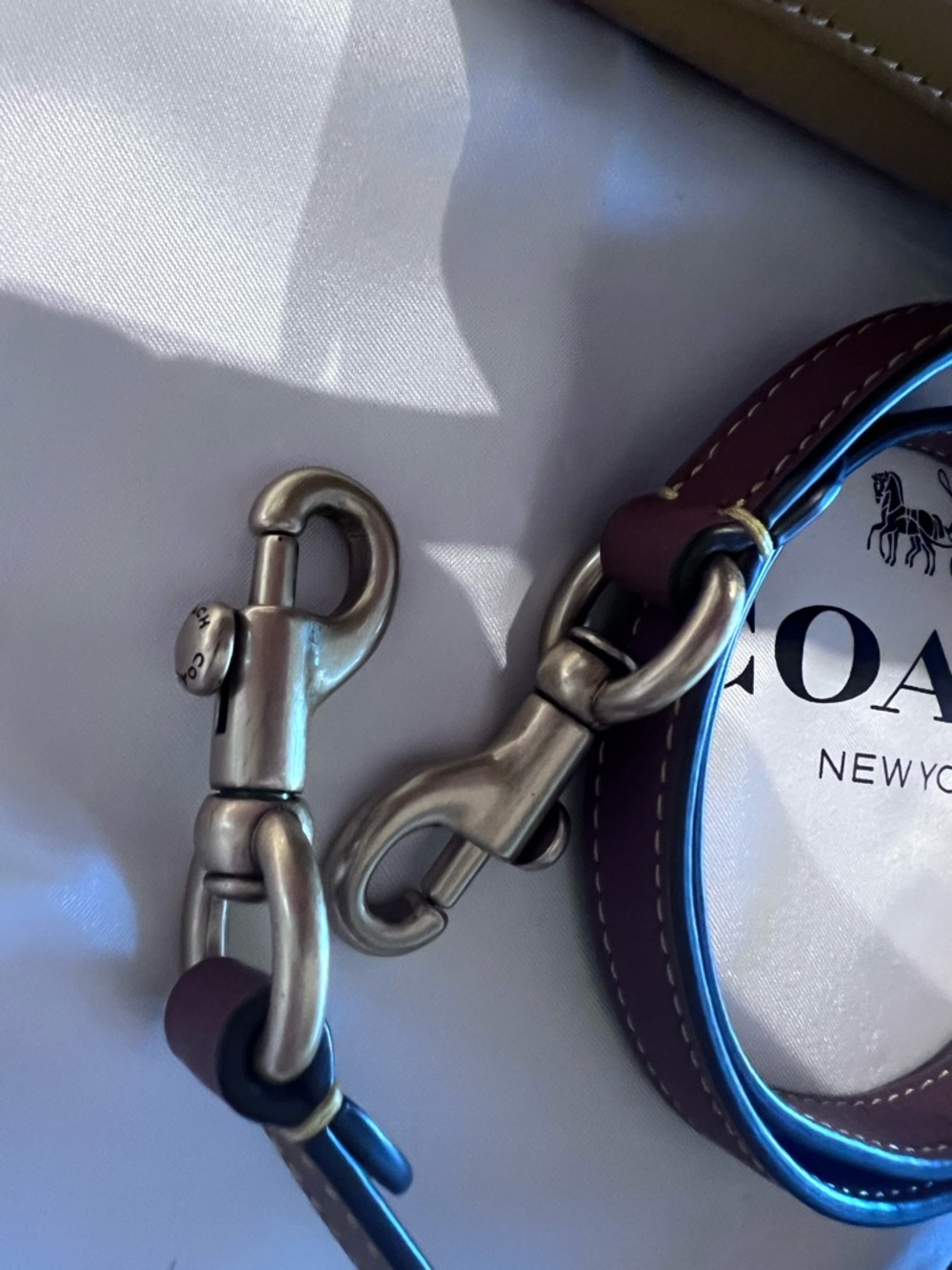 RARE Coach Coachies Rogue 17 In Signature Textile Jacquard With Winkie EUC - Picture 12 of 16